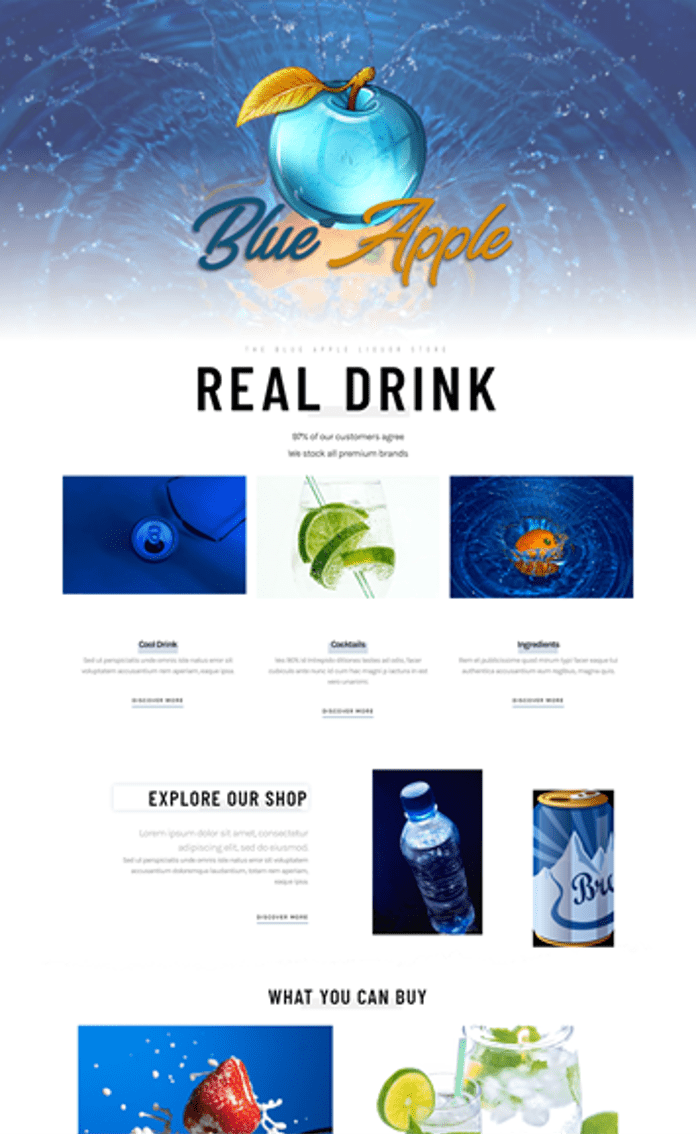 Liquor Store Website Design