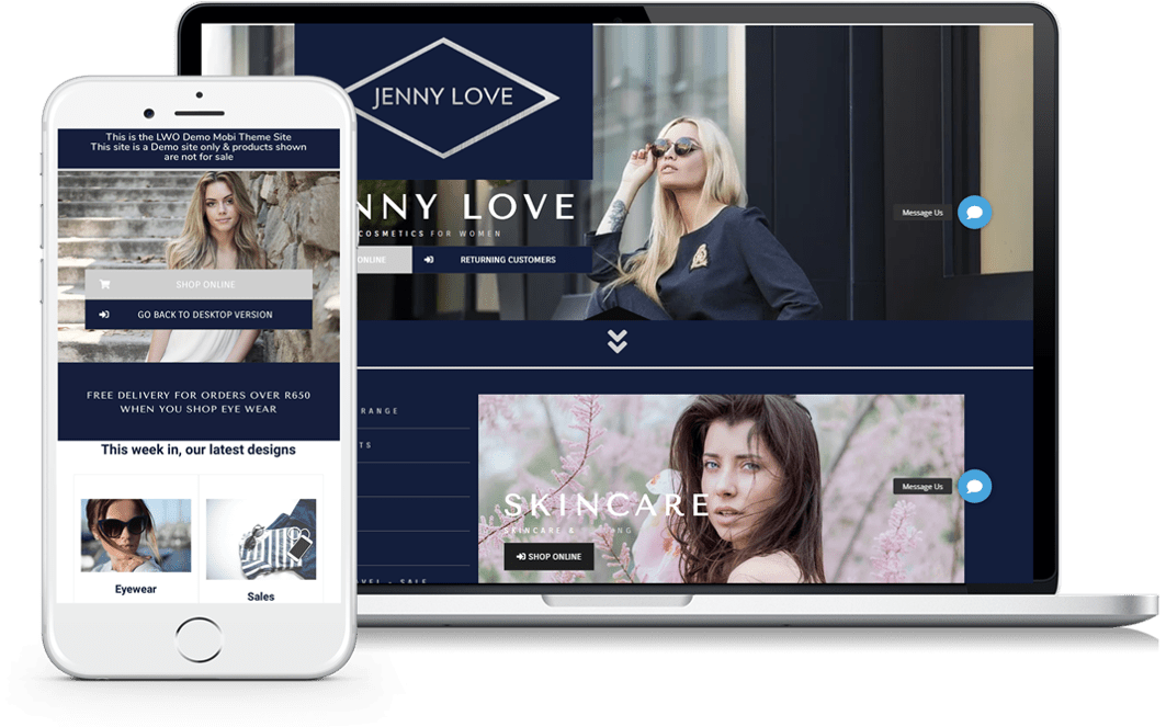 Online Store Website design