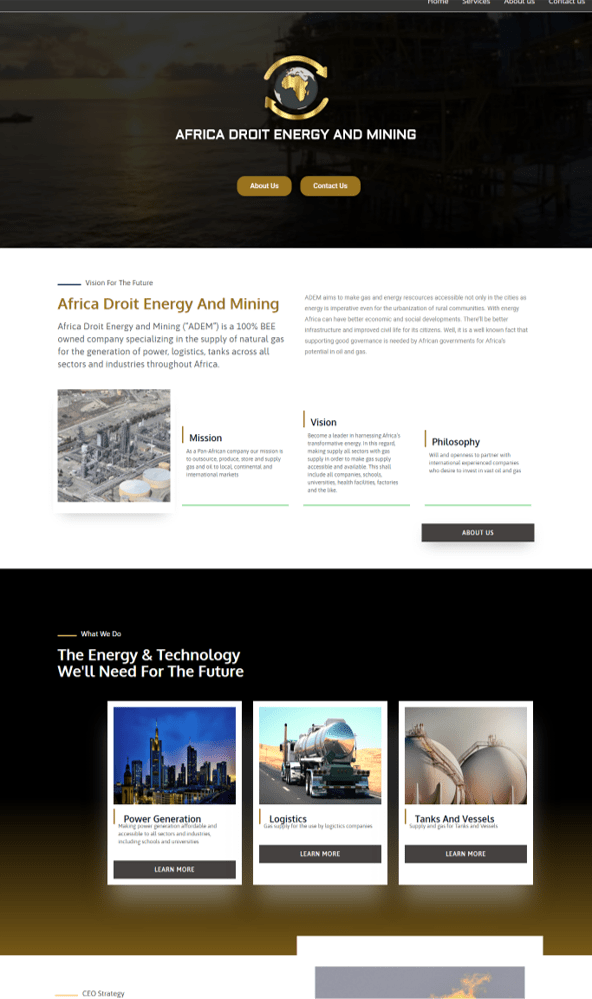 Mining Website Design